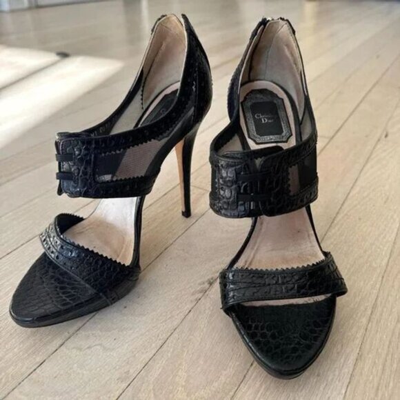 Dior Shoes - Dior Black Court Heels